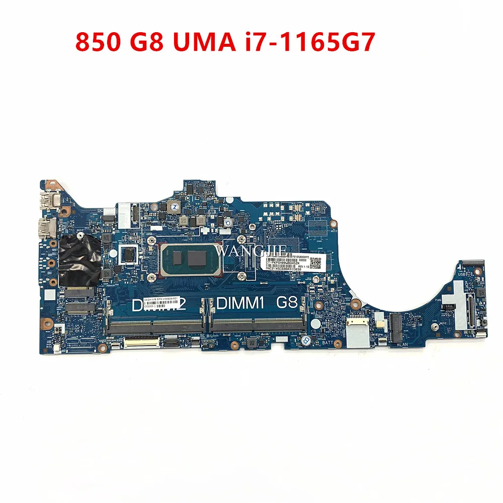 For HP EliteBook 850 G8 Laptop  Motherboard M35806-601 M35806-001 6050A3216701-MB-A01 i7-1165G7 100% Working