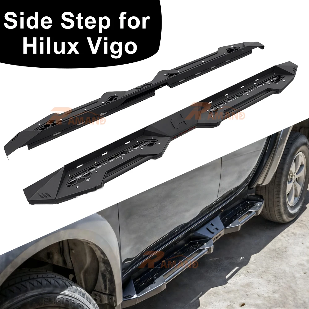 Pickup Truck Hamer Running Board Foot Steps for Hilux Vigo Exterior Accessories for Hilux Vigo Side Step