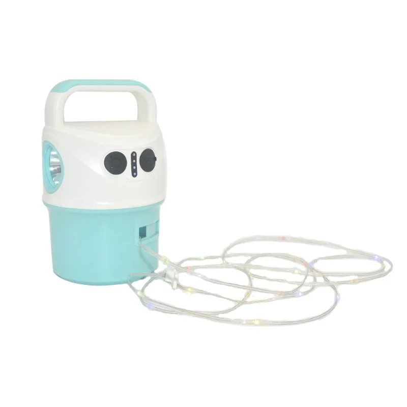 LED String Lights, Ambient Camping Lights, Outdoor Flashlight, Long-Lasting Power Bank, Hook-Equipped Tent Light