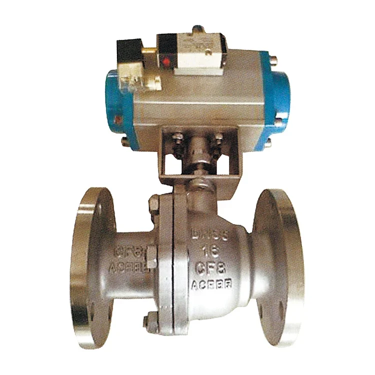 TF Pneumatic Ball Valve Pneumatic Ball Pipe no-leaking Valve Resist Wear Ball Valve