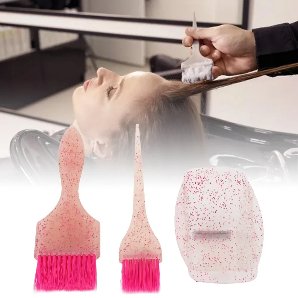 

Styling Tool Professional Hair Dye Coloring Kit Pink Durable Hair Coloring Kit Mini DIY Hairdressing Tools Home Salon