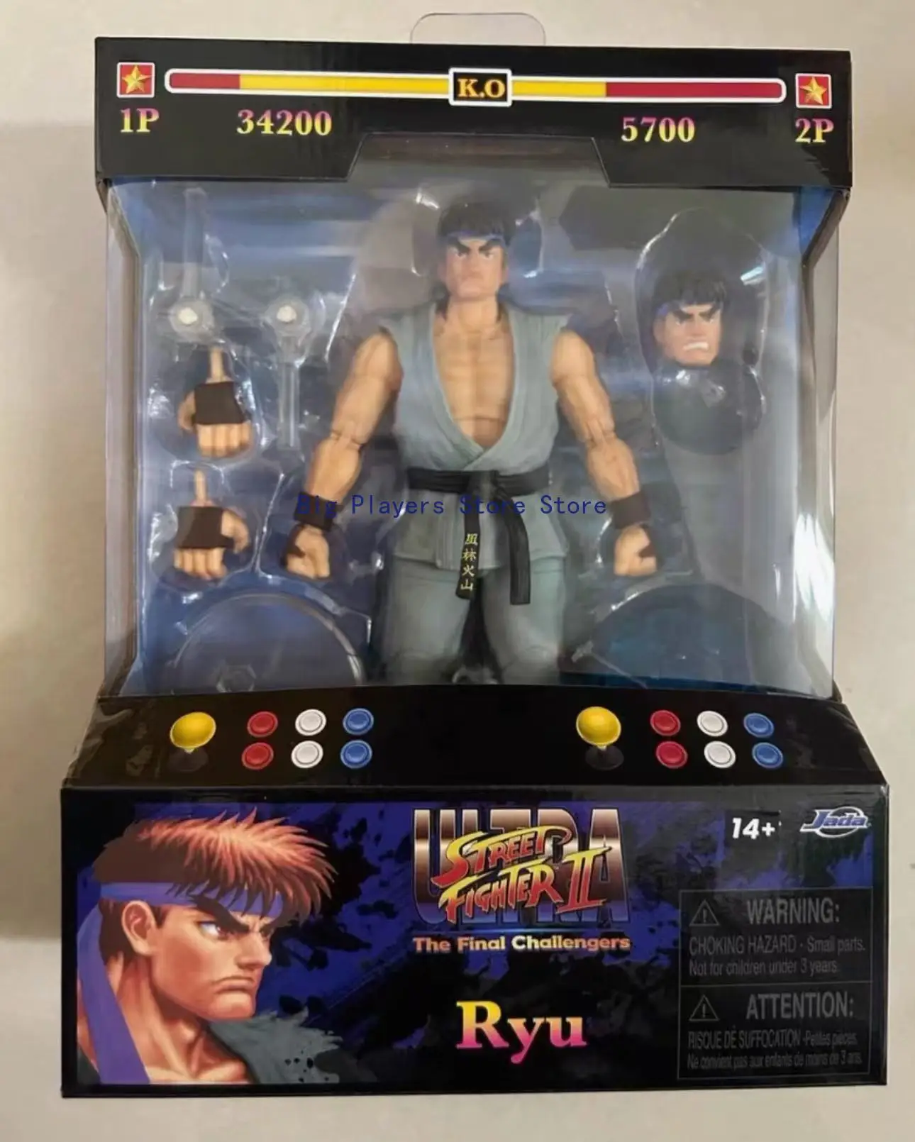 

JADA Street Fighter Street Fighter 1/12 Action Figure Figure Long Lanyi Long
