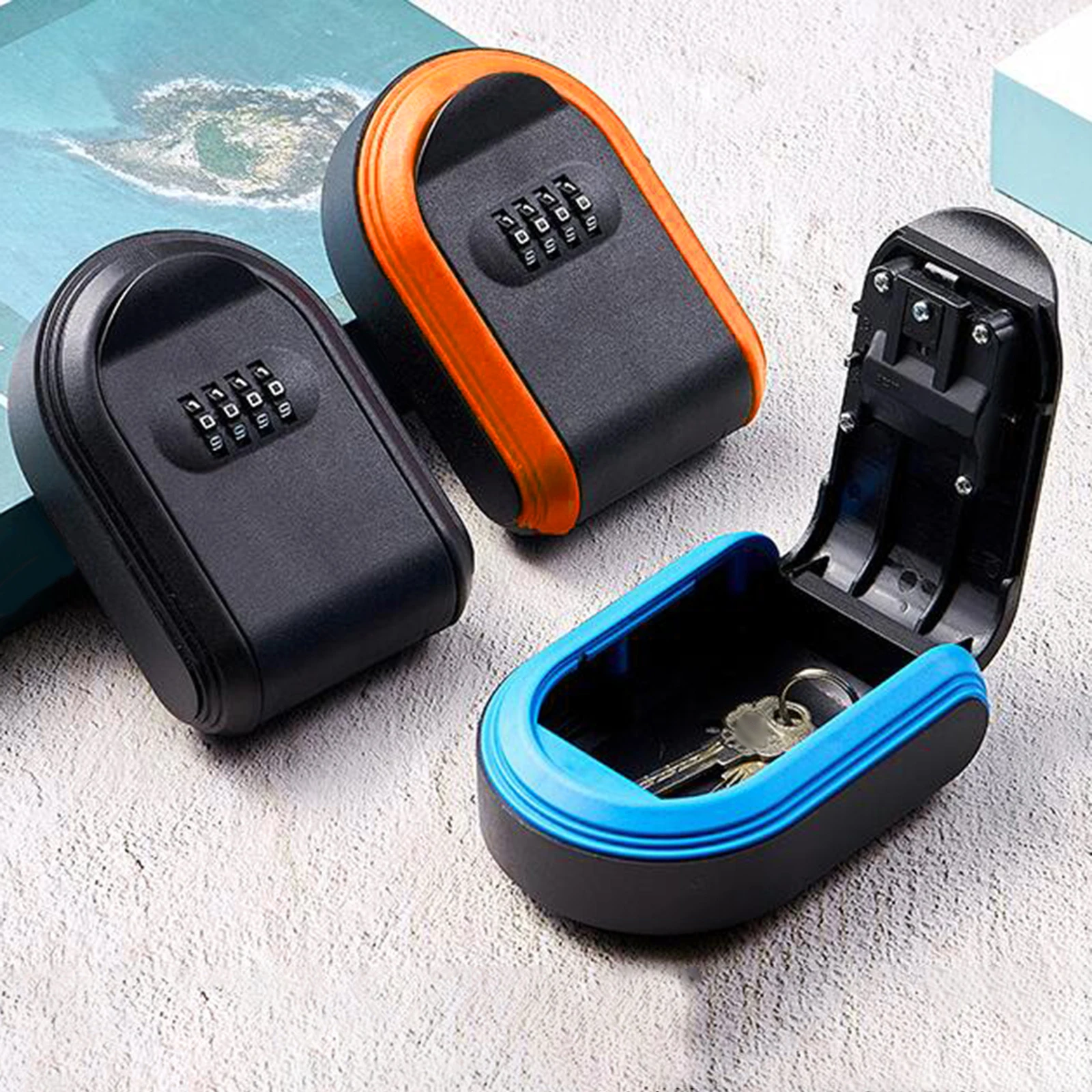 Замок для ключей с паролем, настенная Блокировка с сбрасываемыми кодами, для дома, сада, гостиницы, офиса