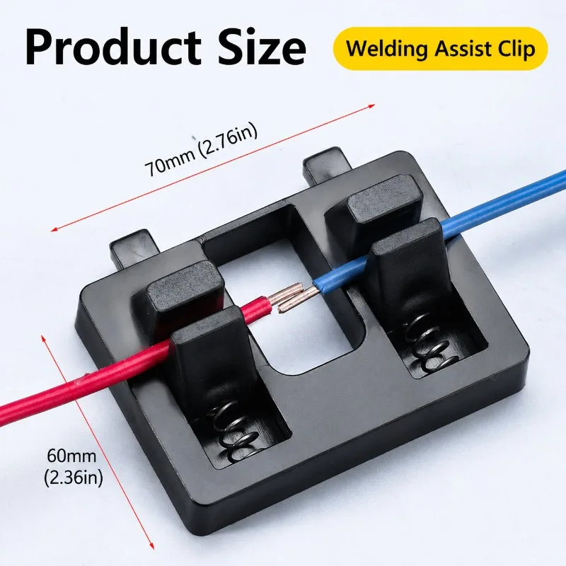 Anti-slip Soldering Holder Household Welding Auxiliary Fixture Secure Wiring Clamp Stabilize Cables During Circuit Maintenance