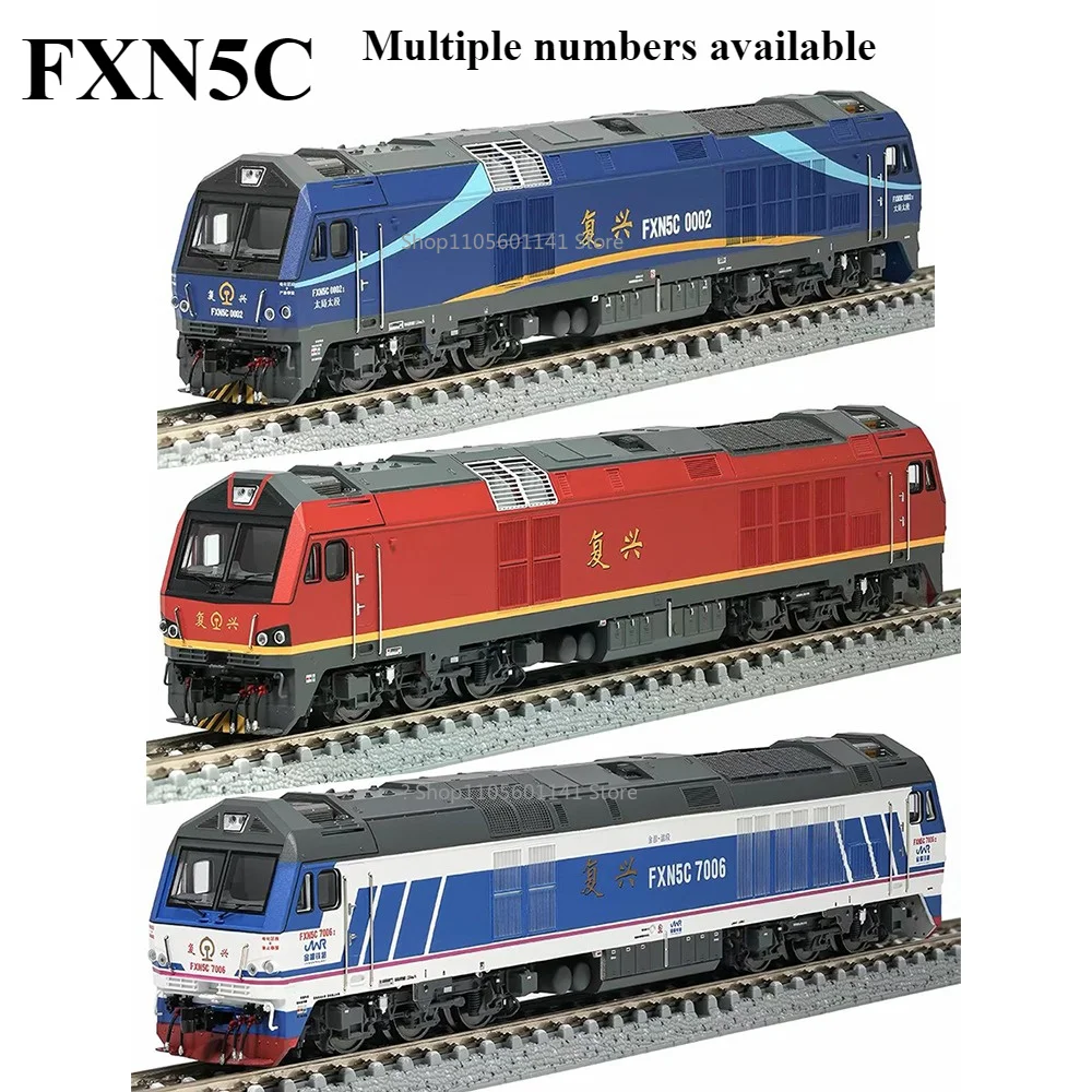 N Scale Train Model FXN5C Diesel Locomotive Multi-number Optional Train Model Without Magnetron Light Model Toy