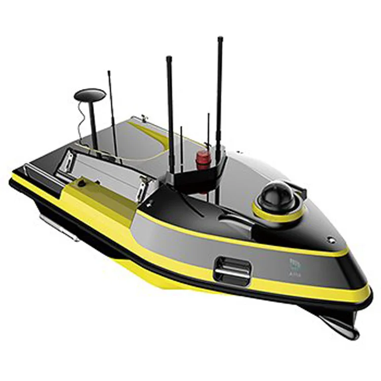 Hydrographic Survey Boat Bathymetric Survey Unmanned Survey Boat Usv Hull With Single Beam Sonar And Rtk Underwater Landscape