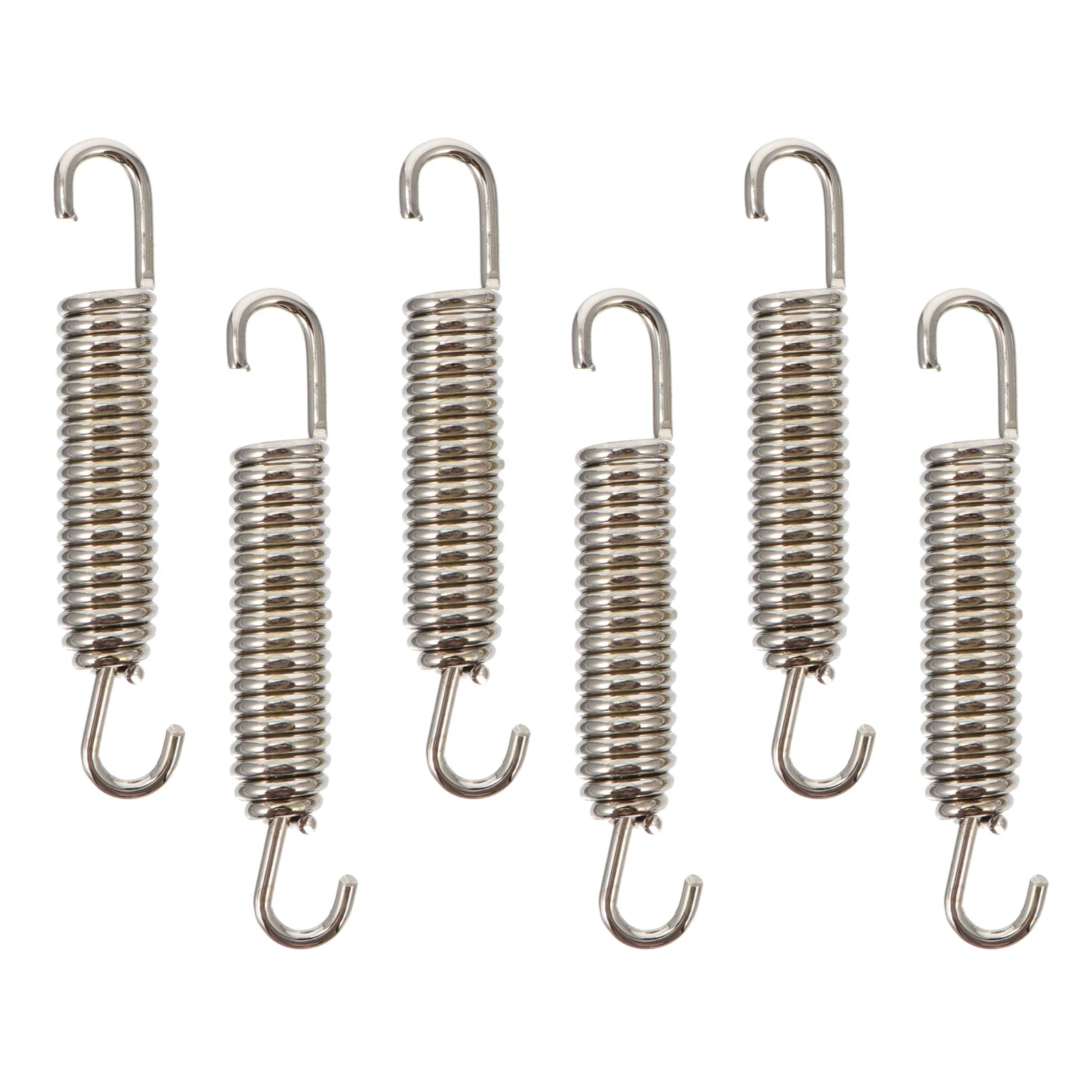 

6Pcs Motorcycle Exhaust Spring Sturdy Rotatable Tension Mounting Motorbike System Spring Kit Motorcycle Exhaust Springs