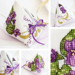 Cross Stitch Tissue Box Living Room Three-dimensional Embroidery Handmade Embroidery Tissue Extraction Box Color Gift DIY ZC042