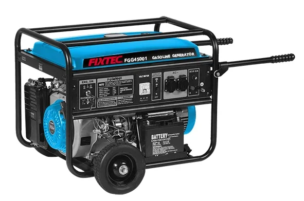 FIXTEC Industrial Quality Electric Starter D iesel Generator 5Kw Portable Silent D iesel Generator Price