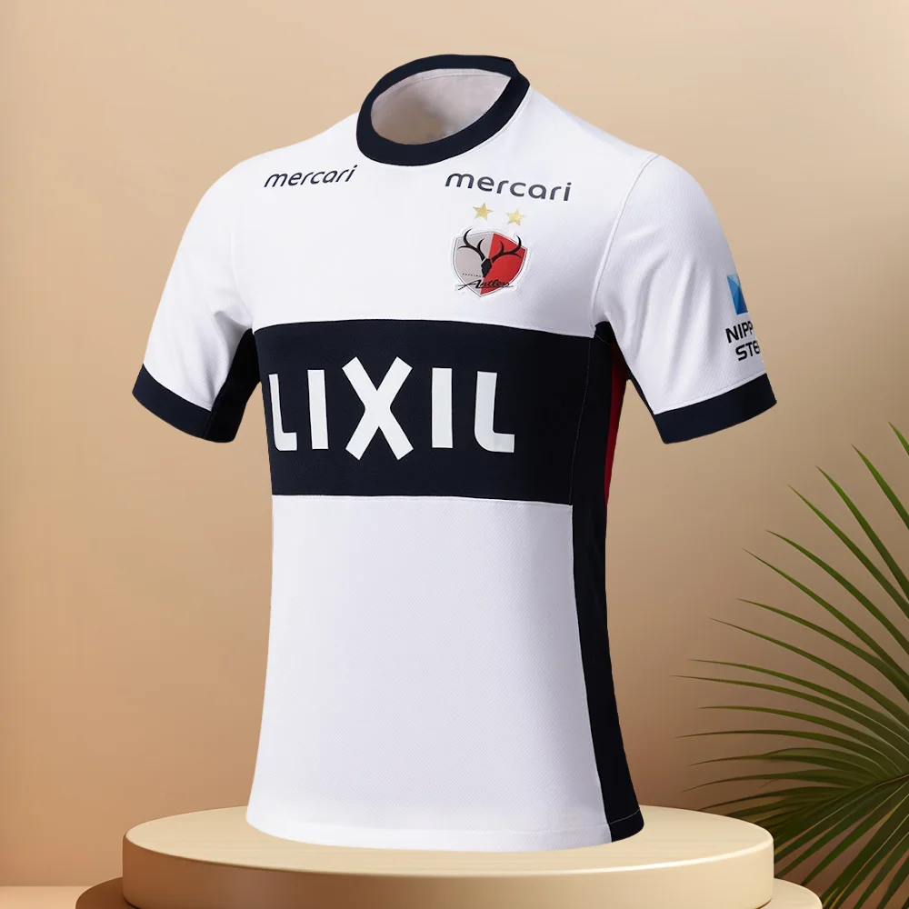 

2025 Men's Kashima Antlers Short Sleeve Football Shirt Teens Children's Men's and Women's Motorcycle Quick Drying T-Shirts