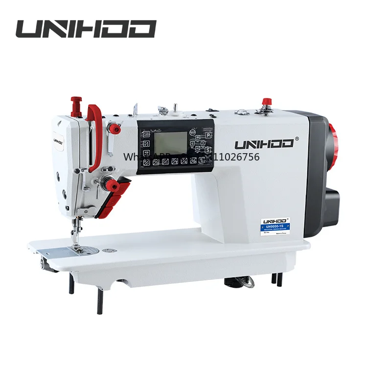 Computerized Programmable Industrial Single - Lockstitch Sewing Machine Step Motor Technology High-Speed Iron Engine