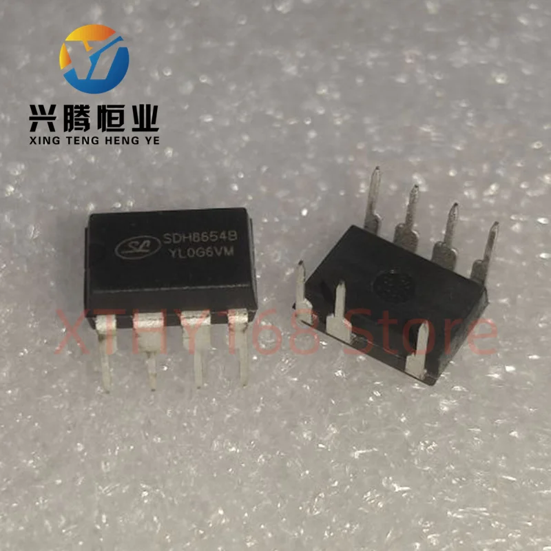 2PCS-10pcs/LOT SDH8654B SDH8654 H8654 DIP7 New Original