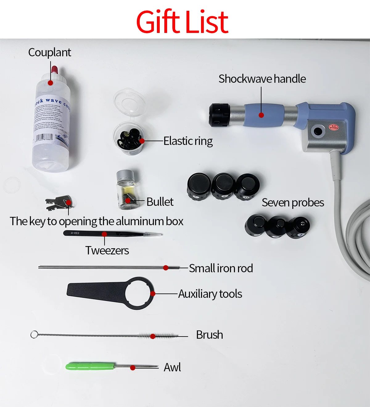 Pneumatic Shock Wave Therapy Physiotherapy with Magnetotherapy Apparatus and Accessories for Physical Therapy fast shipping