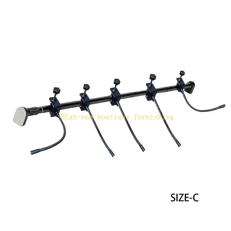 

L9NB Christmas present System 5 Position Expandable Clothes rack For Outdoor Holiday Decorations