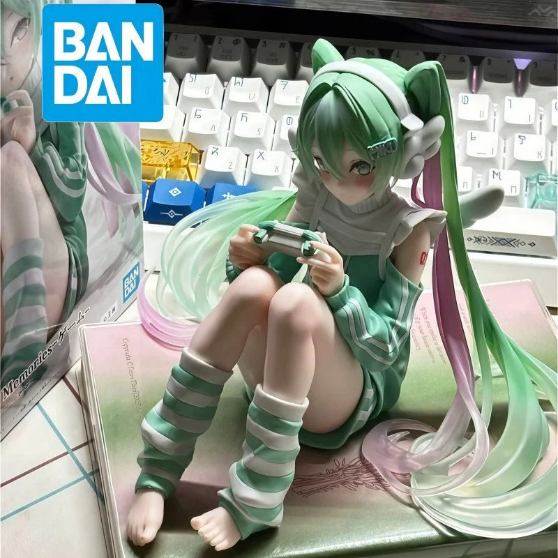 modele-original-hatsune-miku-bandai-anime-jeux-video-pose-cheveux-verts-collection-mignonne-figurine-de-fille-animation-pour-collection-amateur