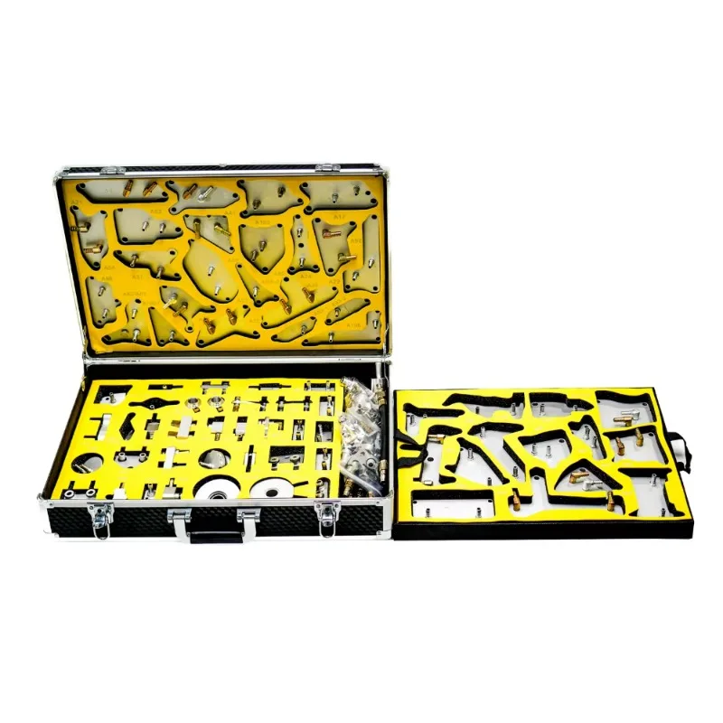 110-Piece Automatic Transmission Connector Tool Kit Gray Sheet Metal Car Body Repair System Universal Vehicle