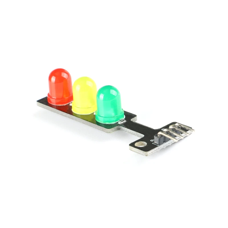 Mini 5V Traffic Light LED Display Module for Arduino Red Yellow Green 5mm LED RGB -Traffic Light for Traffic Light System Model