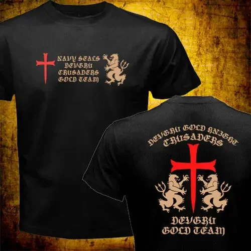 Naval Seals NSWDG Seal Team Six Gold Team Crusaderrss Special Force T-Shirt 100% Cotton O-Neck Short Sleeve Casual Mens T-shirt