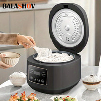 3L Electric Rice Cooker For Household 3-5 Persons Non-stick Pot 110V/220V Smart Rice Cooker with 24-Hour Reservation & Keep Warm