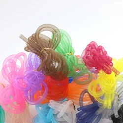 5 m/lotto 8MMColorful Mesh Tube Rope Multicolor Wholesale Batch bracciale collana che fa accessori per gioielli riutilizzabili fai da te