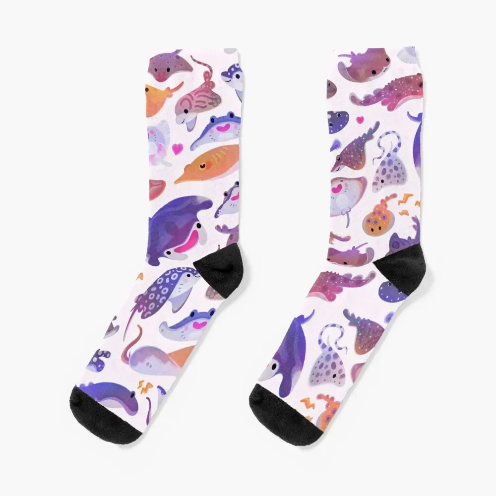 

Ray day 1 - bright Socks heated hiphop Women Socks Men's