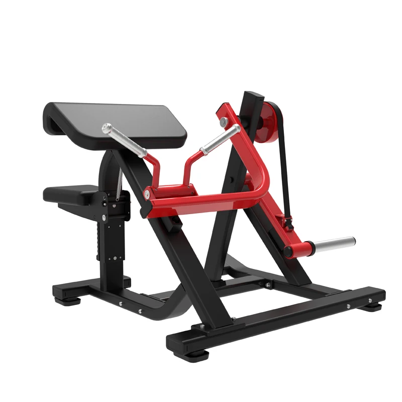 

TZ-8129 Fitness Plate Loaded Biceps Trainer Fitness Equipment Biceps Curl Machine.