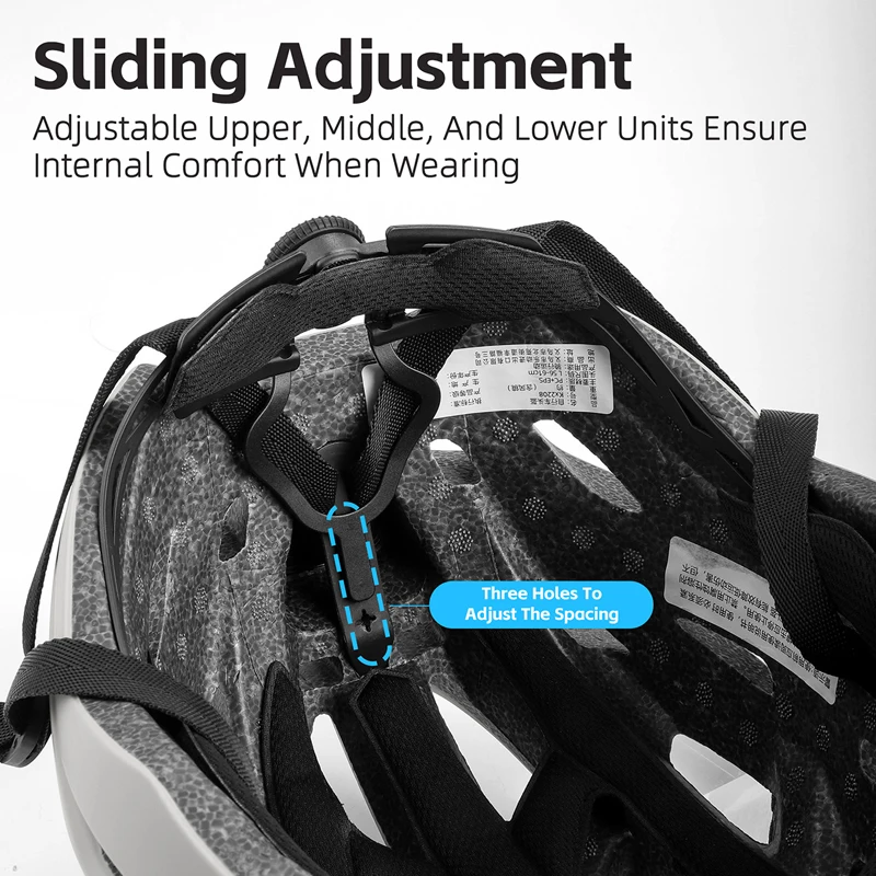 

WEST BIKING Cycling Helmet With Photochromic Magnetic Goggles MTB Road Bike Safety Gear Adjustable Lightweight Helmet Men Women