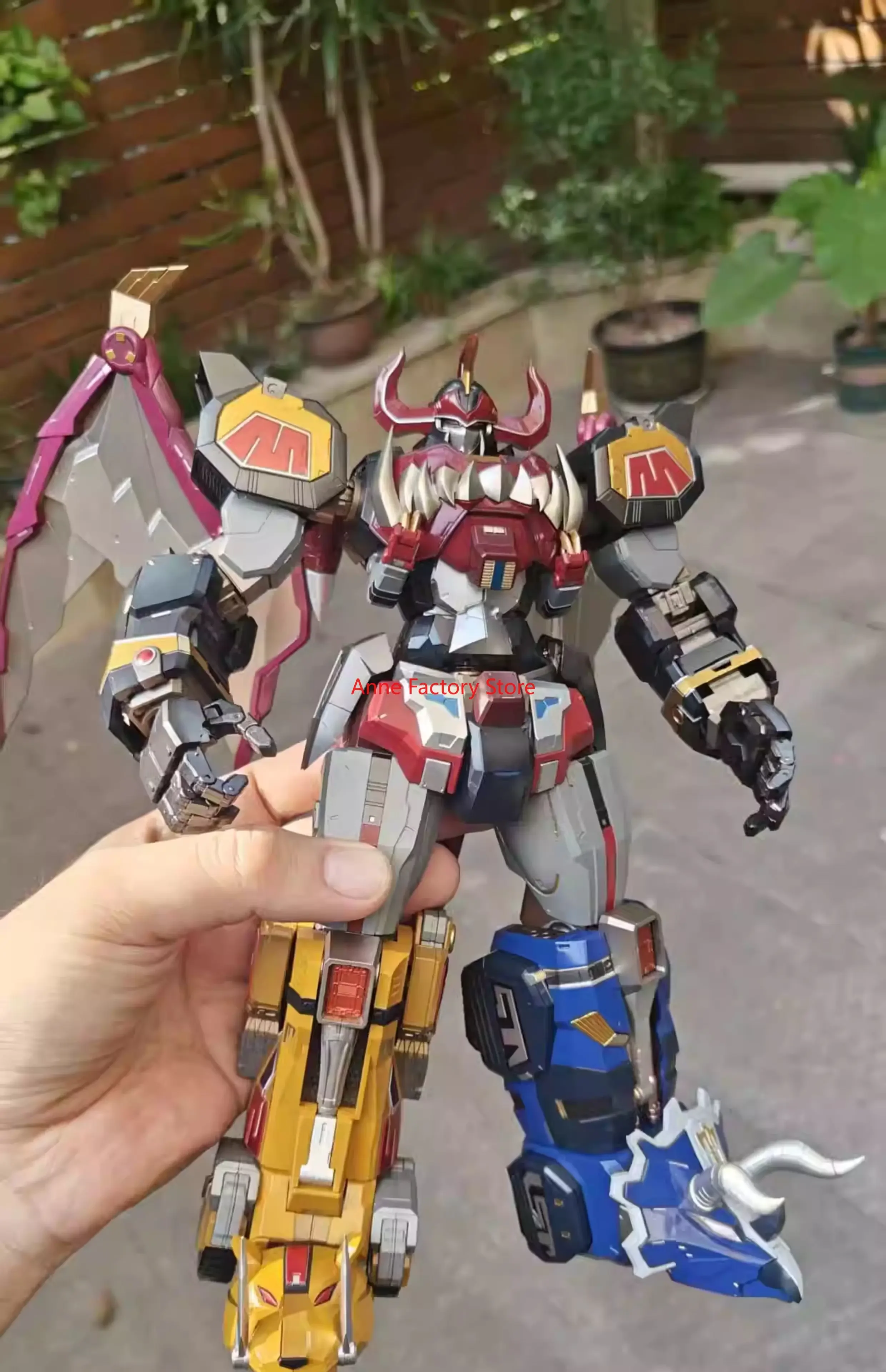 Nuevo Modelo De Rahfaga ZL-01 KO FLAMETOYS BEAST LORD Dragon Cesar Megazord Aleacion Producto Terminado Modelo Figuras De Acciones