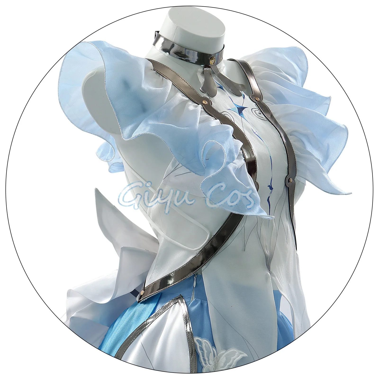 Wuthering Waves The Shorekeeper تأثيري حلي الكبار كرنفال موحدة أنيمي هالوين ملابس تنكرية للحفلات لعبة النساء #4