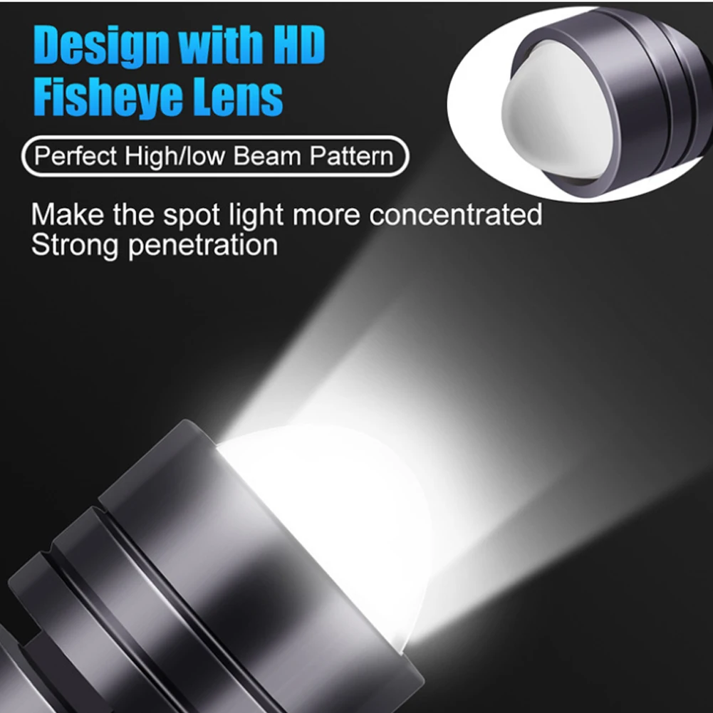 دراجة نارية بيضاء LED المصباح لمبة ، محرك الدراجة الخفيفة ، الأضواء لهوندا ديو AF18-28 AG100 AF34 AF25 JOG50/90