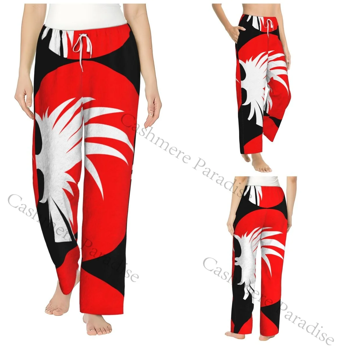 

Wings Beauty Flying Bird Women Sleep Pants Warm Flannel Lounge Pants for Winter Nights
