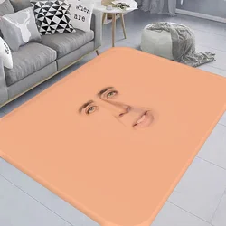 Nicolas Cage Face Kitchen Mat Nordic Style Bedroom Living Room Doormat Home Balcony Anti-Slip Welcome Rug