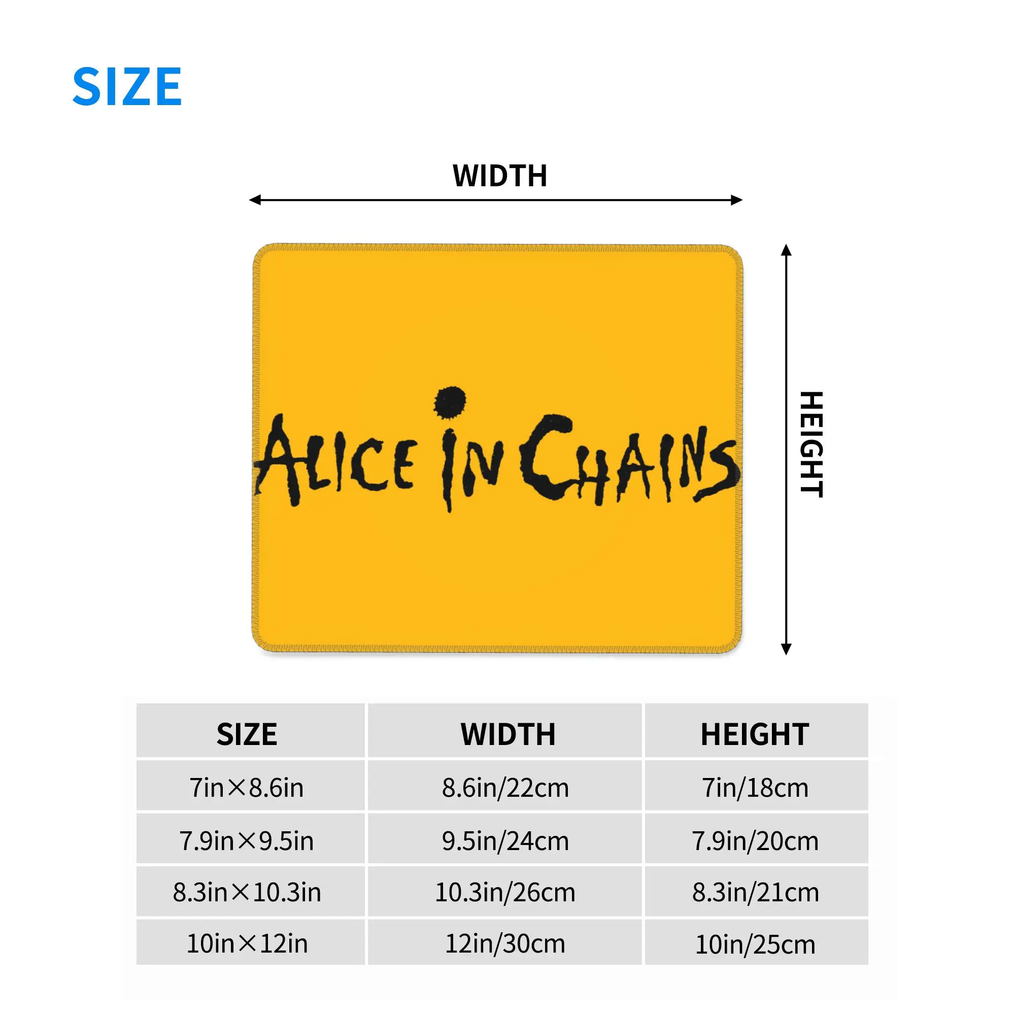 Alice in Chains Rooster Dirt Layne Staley Rock Mouse Pad Computer Keyboard Mouse Mat Gaming PC Laptop Desk Mat Office Table Mats