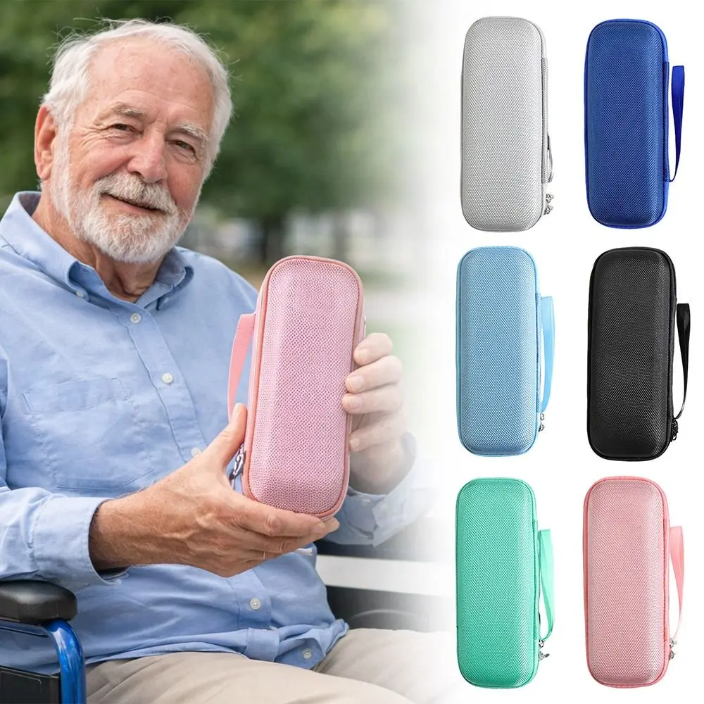 EVA Insulin Cooling Bag Thermal Insulated Waterproof Pocket Pill Protector Solid Color Glaciated Cold Storage Bag Diabetics