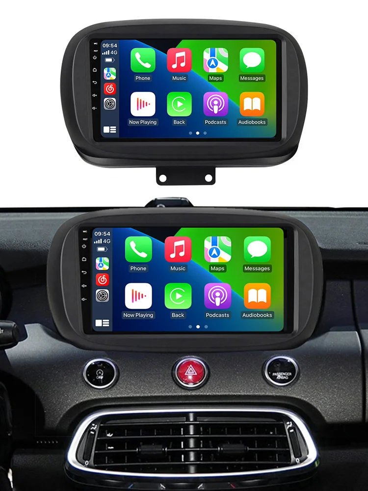 MEKEDE Android Auto autoradio multimediaspeler voor Fiat 500X 2014-2020 auto slimme systemen voor Apple Carplay FM GPS SWC BT WIFI - afbeelding 2