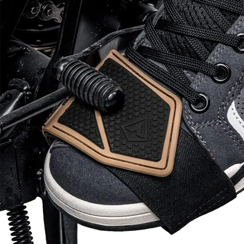 

Motorbike Gear Shift Pad Riding Shoes Boot Toe Cap Protector Motorbike Anti-Slip Gear Shoes Cover Shifter Motorbike Accessories