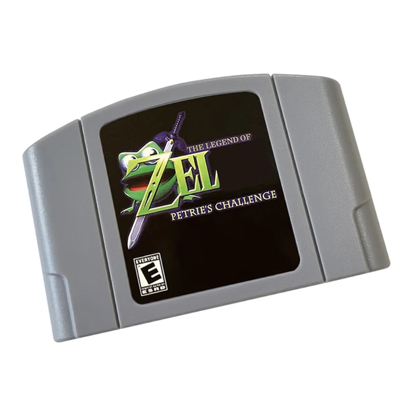 

Legend of Zel Petrie s Challenge For N64 Game Card US Version Console 64 bit USA Version Video Game Cartridge