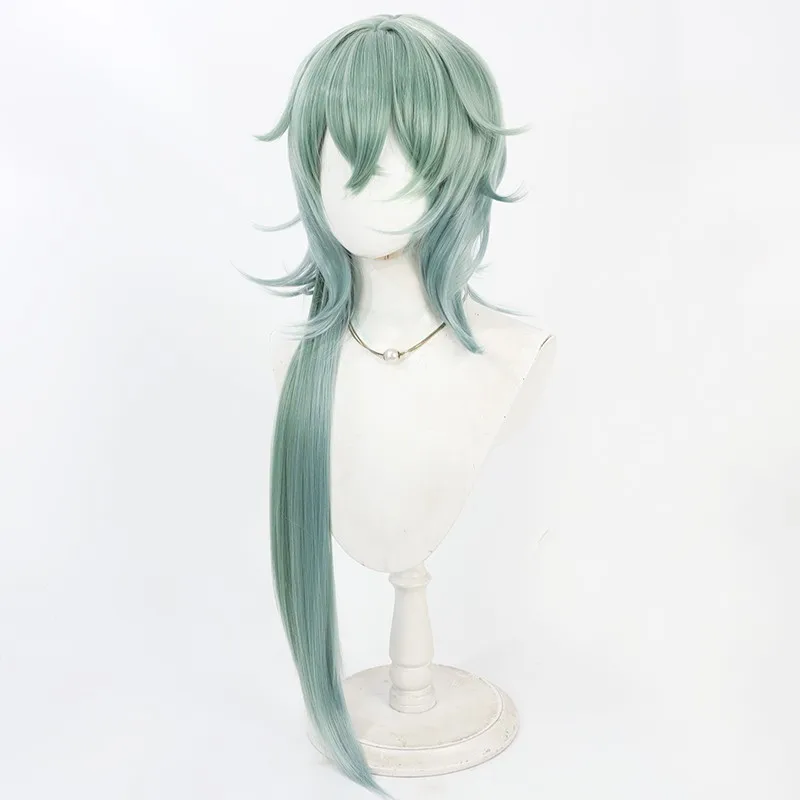 Anaxa Anaxagoras Cos شعر مستعار تأثيري حفلة الهالوين الدعامة الشعر الاصطناعية ألياف مقاومة للحرارة + غطاء شعر مستعار