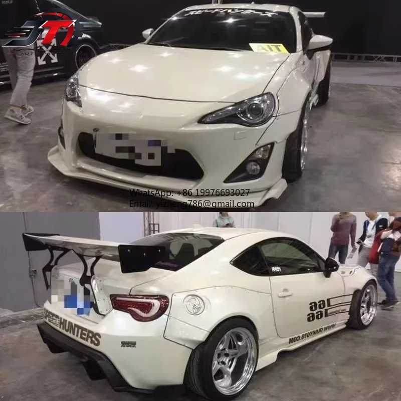 New style OEM Wide Body Kit Front Lip Diffuser Side Skirts for Toyota GT86 2013-2015