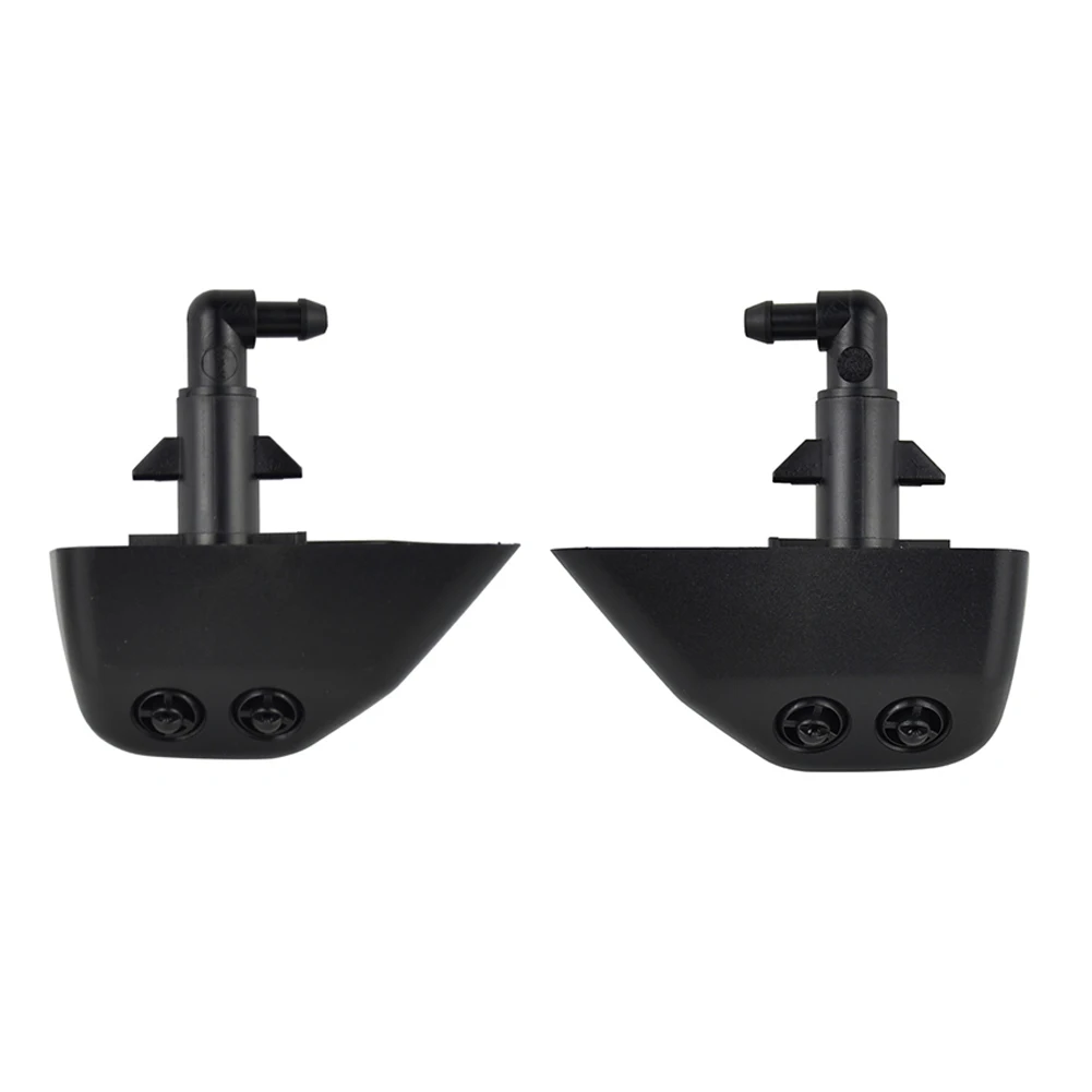 2 PCS/set ABS Black Headlamp Washer Spray Nozzle Spray For Land Rover Freelander 2 2006-2011 LR003850, LR003851