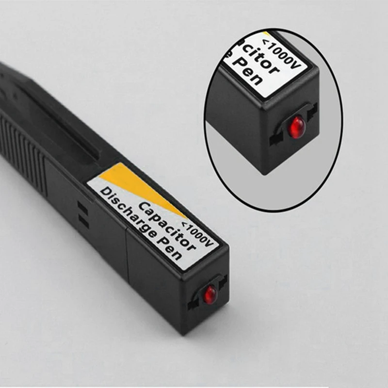 ABAE – stylo de décharge à condensateur, décharge rapide, haute tension 1000V, outil de réparation, déchargeur pour la sécurité électronique intelligente, 2 pièces