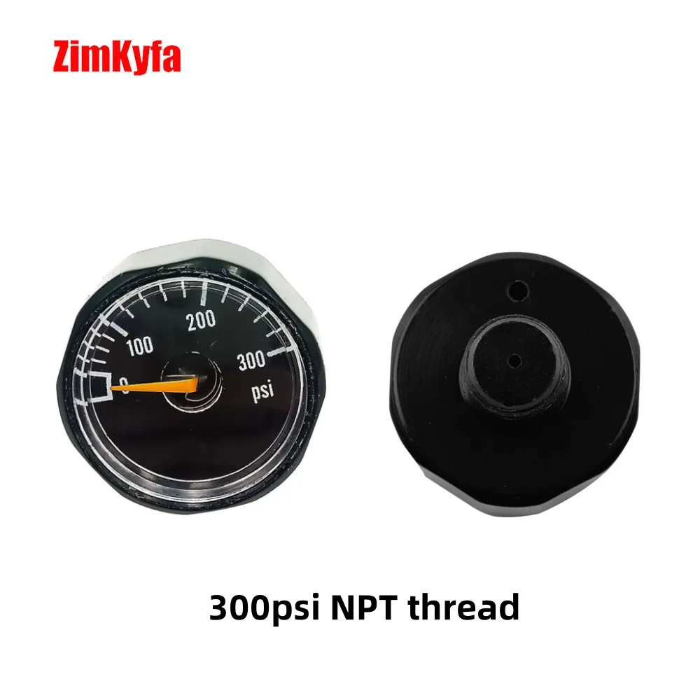 HPA Mini 1/8BSPP 1/8NPT Manometer Manometer Gasflasche Nachfüllregler Armaturen – Detail 12
