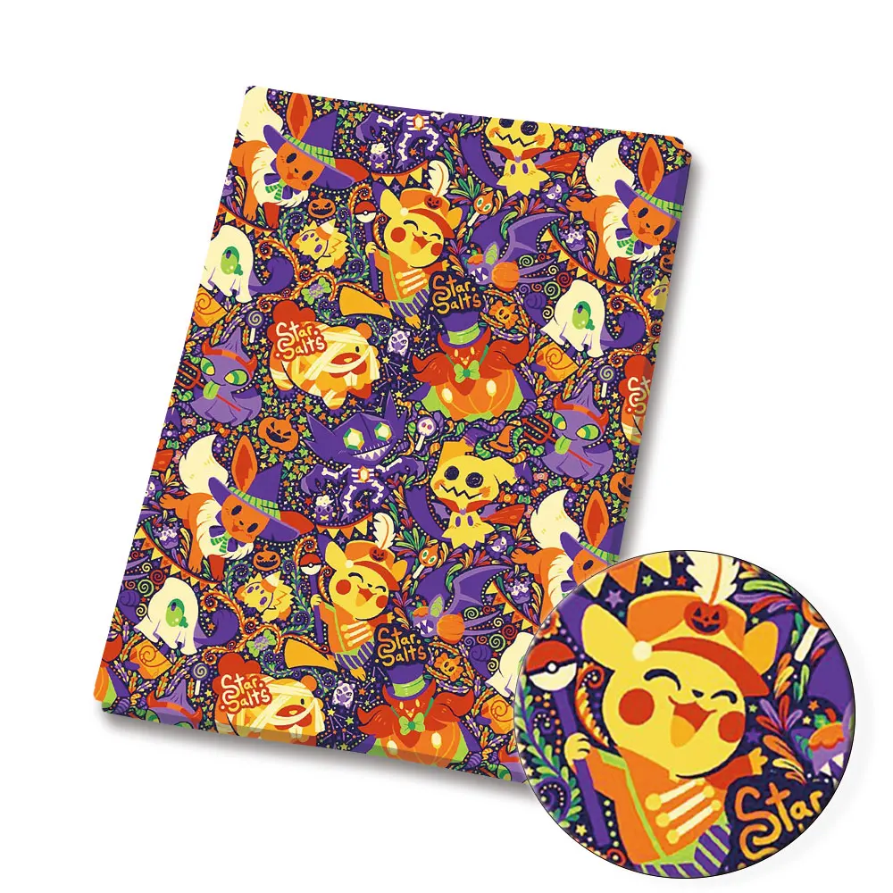 Pokemon Cartoon Fabric140*50cm Handmade Sewing Patchwork Quilting Baby Dress Home Sheet Printed Fabric Fabric Sewing Kids