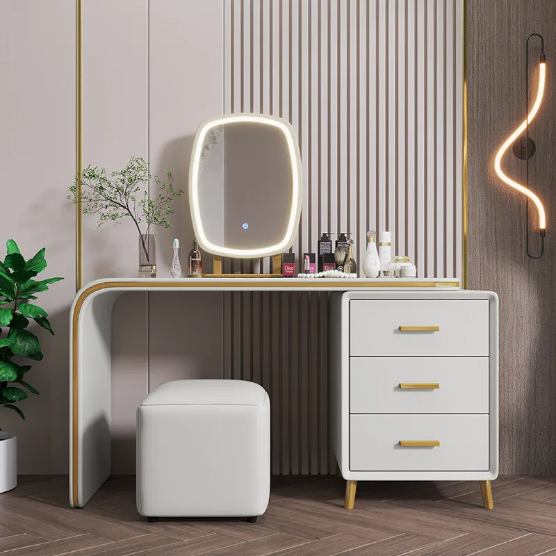 

*Dressing Table With Mirror and Drawer With Led Mirror