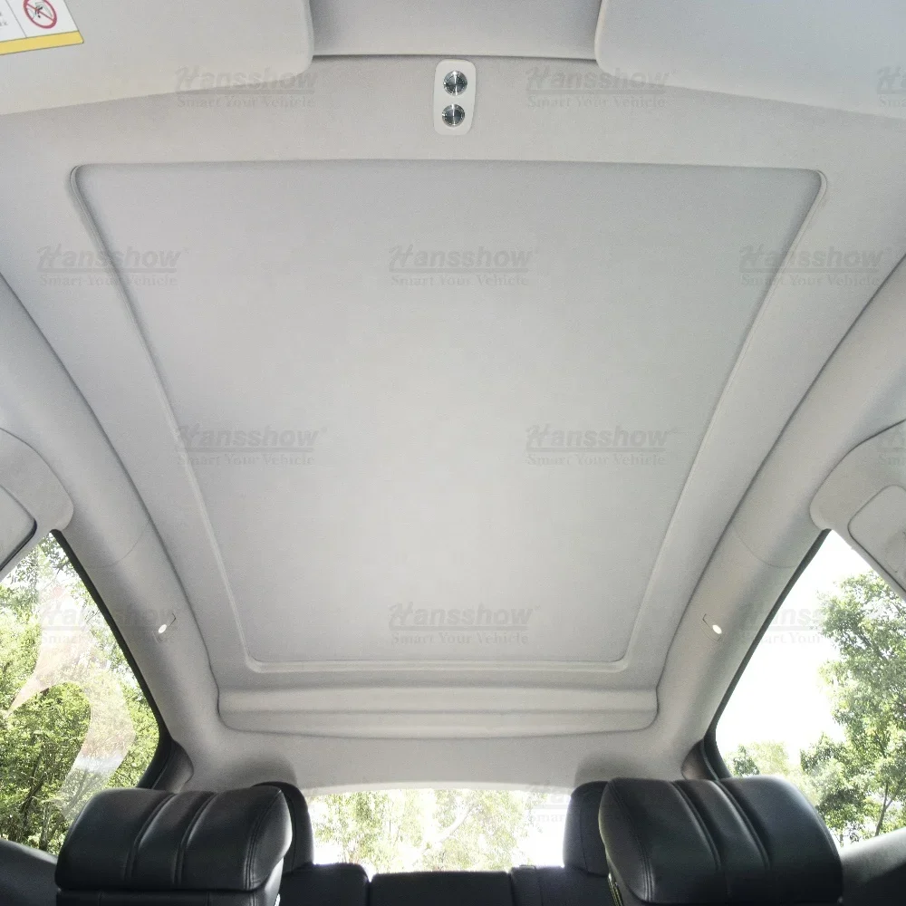 Model Y Electric Sunshade Panoramic Sunroof Retractable Sun Shade For Tesla Model Y Car Roof Sunshade