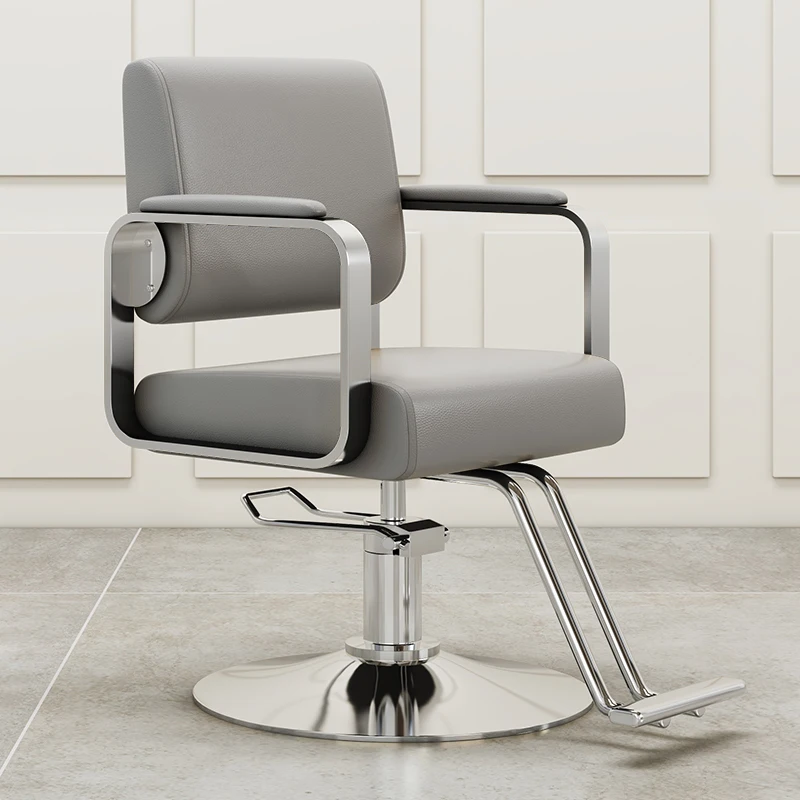 كرسي الحلاقة كرسي الحلاق استقبال انتظار كرسي الحلاق صالون الشعر Cadeira De Barbeiro أثاث صالون الشعر المهني #2
