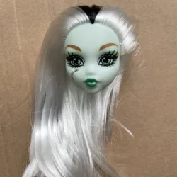 Monstering High Doll Toy Multi-Joints Movable Doll Body Figures Brown White Green Pink Beige Purple Body Colorful Hair Heads