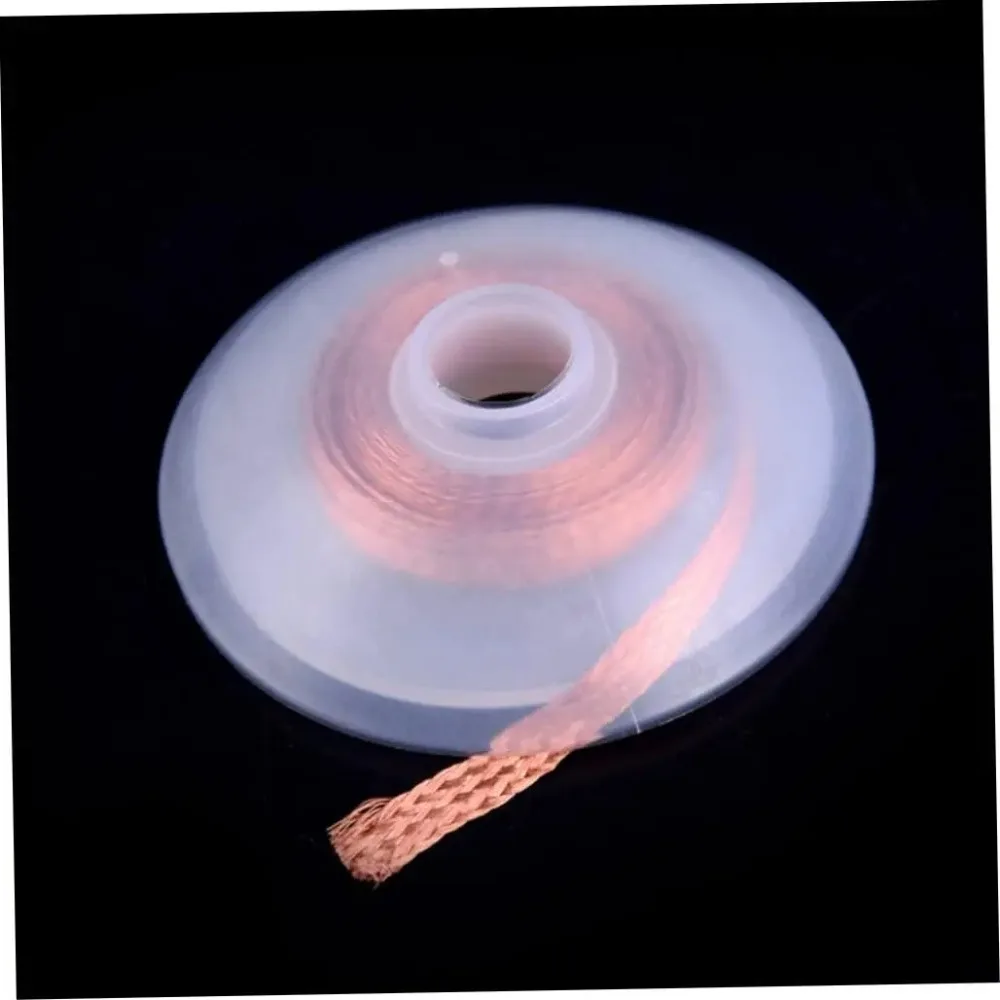 1.5M/3M Long Desoldering Wire 1.0-4.0mm Wide No-Clean Desoldering Wire Tape for PCB Electrical Repair