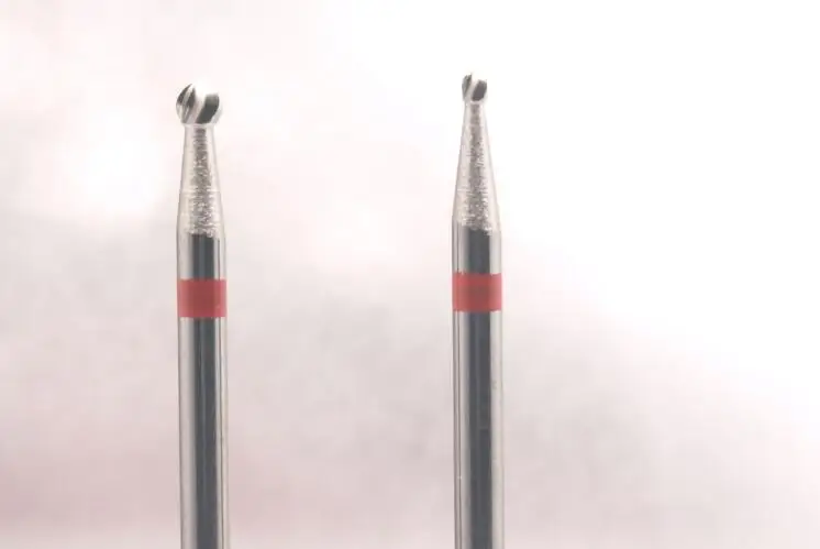 Red Carbide Ball Nail Drill Bit 3/32