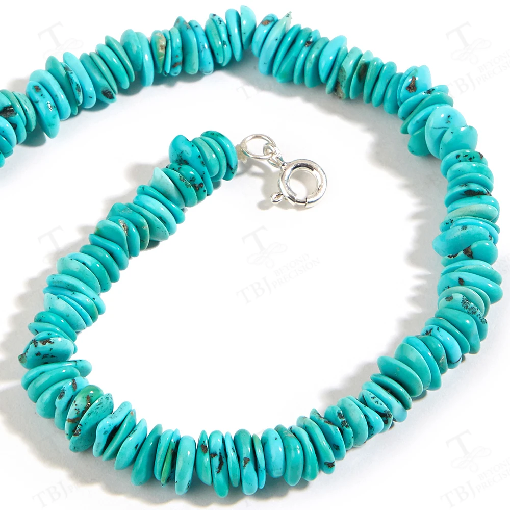 سوار فضي مصنوع يدويًا للسيدات ، فيروز طبيعي ، أحجار كريمة شفاء ، مجوهرات راقية ، هدية مواعدة فاخرة ، ضوء ، ديمبر